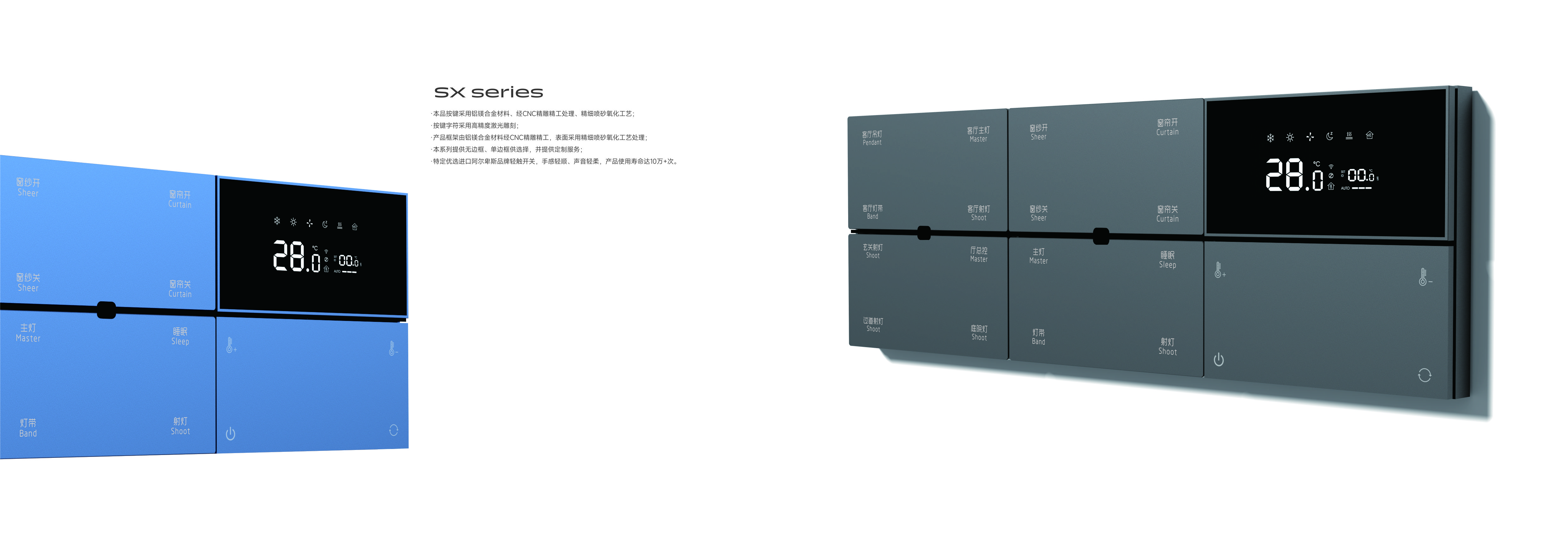 Chamryx SSD series smart panel